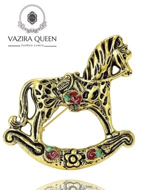 VQ Horse Brooch